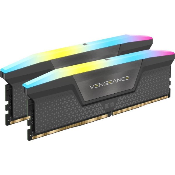 Corsair Vengeance RGB CMH64GX5M2B6000Z30, 64 GB, 2 x 32 GB, DDR5, 6000 MHz