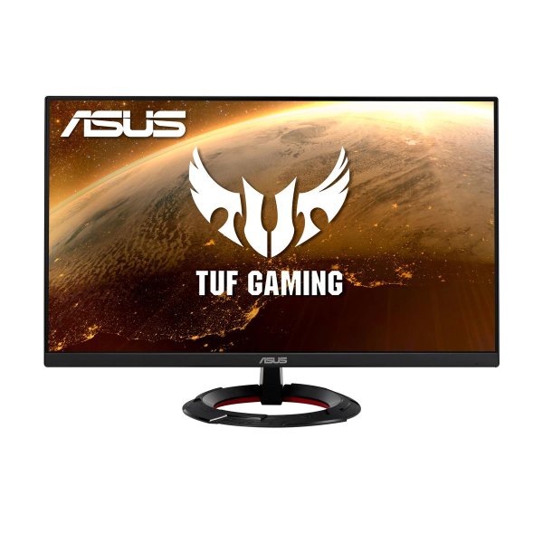 ASUS TUF Gaming VG249Q1R, 60,5 cm (23.8"), 1920 x 1080 Pixel, Full HD, 1 ms, Schwarz