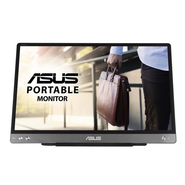 ASUS MB14AC, 35,6 cm (14"), 1920 x 1080 Pixel, Full HD, 5 ms, Grau