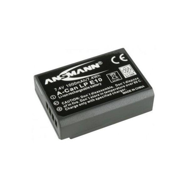 Ansmann A-Can LP E10, 1000 mAh, 7,4 V, Lithium-Ion (Li-Ion)