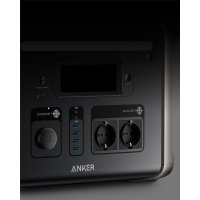 Anker Innovations Anker Solix F1500, Lithium-Eisen-Phosphat (LiFePO4), AC, Solar, 1536 Wh, 1800 W, 1000 W, 120 W