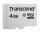 Transcend microSDHC 300S 4GB, 4 GB, MicroSDHC, Klasse 10, NAND, 20 MB/s, 10 MB/s