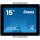 Iiyama ProLite TF1515MC-B2, 38,1 cm (15"), 1024 x 768 Pixel, XGA, LED, 8 ms, Schwarz