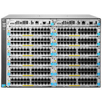 HPE 5412R zl2, 444,5 mm, 450,9 mm, 307,9 mm, 17,3 kg, 12 freie Modulsteckplätze; Unterstützung für maximal 96 10GbE-Anschlüsse, 288...