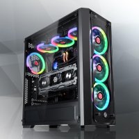 RAIJINTEK PONOS TG4, Desktop, PC, Schwarz, ATX, EATX, EEB, micro ATX, Mini-ITX, SPCC, Gaming