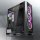 RAIJINTEK PONOS TG4, Desktop, PC, Schwarz, ATX, EATX, EEB, micro ATX, Mini-ITX, SPCC, Gaming