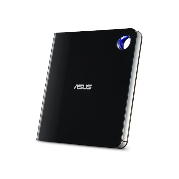 ASUS SBW-06D5H-U, Schwarz, Silber, Ablage, Desktop / Laptop, Blu-Ray RW, USB 3.1 Gen 1, 80,120 mm