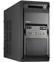 Chieftec Libra LT-01B 350W, Mini Tower, PC, Schwarz,...