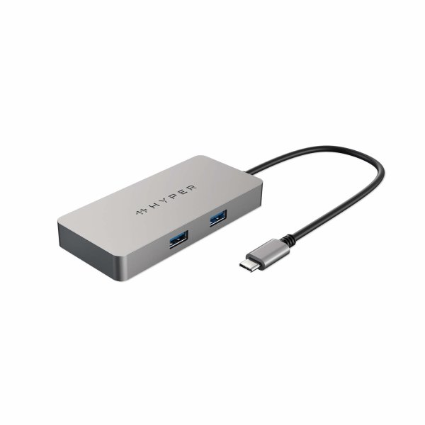 Targus HYPER HDMB2, USB 3.2 Gen 1 (3.1 Gen 1) Type-C, HDMI, RJ-45, USB 3.2 Gen 1 (3.1 Gen 1) Type-A, USB 3.2 Gen 1 (3.1 Gen 1) Type-C, 5000 Mbit/s, 60 Hz, 3840 x 2160, 2160p