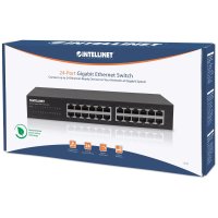 Intellinet 24-Port Gigabit Ethernet Switch, 24 x...