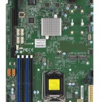 Supermicro X11SCW-F, Intel, LGA 1151 (Socket H4), Intel® Celeron®, Intel® Pentium®, Intel® Xeon®, DDR4-SDRAM, 128 GB, 1.2 V