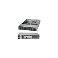 Supermicro SuperChassis 826BAC4-R1K23LPB, Rack, Server, Schwarz, ATX, EATX, 2U, 1200 W