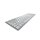 Cherry KW 9100 SLIM FOR MAC, Verkabelt & Kabellos, USB + Bluetooth, QWERTZ, Silber