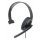 Manhattan Mono USB-Headset, Ohrumschließendes Design (Over-Ear), Ohrmuschel einseitig, kabelgebunden, USB-A-Stecker, integrierte Lautstärkeregelung, verstellbares Mikrofon, schwarz, Kabelgebunden, Büro/Callcenter, 20 - 20000 Hz, 250 g, Kopfhörer, Schwarz