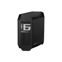 ASUS ROG Rapture GT6 AX10000 AiMesh 1 Pack, Schwarz, Intern, Mesh-Router, Leistung, 538,8 m², Tri-Band (2,4 GHz / 5 GHz / 5 GHz)