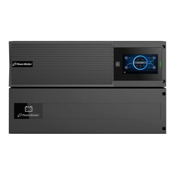 BlueWalker PowerWalker VFI 10000 ICR IoT, Doppelwandler (Online), 10 kVA, 10000 W, Reiner Sinus, 190 V, 520 V