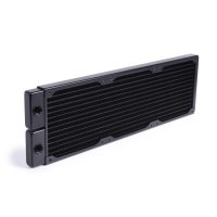 Alphacool 14437, Radiator, Kupfer, Stahl, Schwarz, 1/4 Zoll, 0,8 bar, 3,6 Lüfter