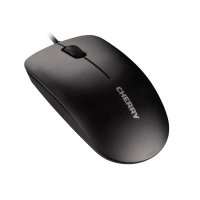 Cherry MC 1000 Kabelgebundene Maus, Schwarz, USB, Beidhändig, Optisch, USB Typ-A, 1200 DPI, Schwarz