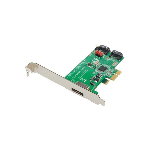 Dawicontrol DC-610E RAID, SATA, 0,1,JBOD, 5 Gbit/s, Marvell 88SE9128, 2 Kanäle, CE, FCC