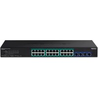 TRENDnet TPE-30284, Managed, L2/L4, Gigabit Ethernet...