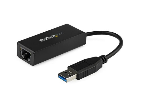 StarTech.com USB 3.0 zu Gigabit Ethernet Netzwerk Adapter, 10/100/1000 Mbps, USB zu RJ45, USB 3.0 zu LAN Adapter, USB 3.0 Ethernet Adapter (GbE), TAA Konformität, Kabelgebunden, USB, Ethernet, 5000 Mbit/s