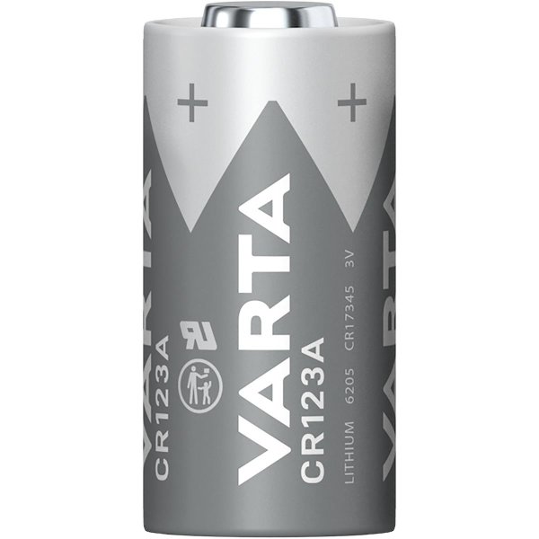 Varta -CR123A, Einwegbatterie, CR123A, Lithium, 3 V, 1 Stück(e), 1430 mAh