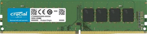 Crucial CT8G4DFRA32A, 8 GB, 1 x 8 GB, DDR4, 3200 MHz