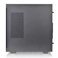 Thermaltake Divider 300 TG, Midi Tower, PC, Schwarz, ATX, micro ATX, Mini-ITX, SPCC, Multi