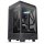 Thermaltake The Tower 100, Mini Tower, PC, Schwarz, Mini-ITX, SPCC, Gehärtetes Glas, Gaming