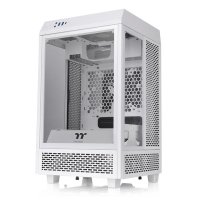 Thermaltake The Tower 100 Snow, Mini Tower, PC, Weiß, Mini-ITX, SPCC, Gaming