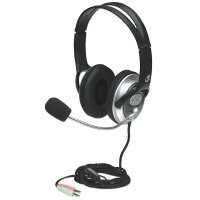 Manhattan Classic Stereoheadset, Flexibles Mikrofon und...