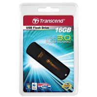 Transcend JetFlash 700 - 16 GB - USB Typ-A - 3.2 Gen 1 (3.1 Gen 1) - Kappe - 8,5 g - Schwarz