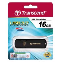 Transcend JetFlash 700 - 16 GB - USB Typ-A - 3.2 Gen 1 (3.1 Gen 1) - Kappe - 8,5 g - Schwarz