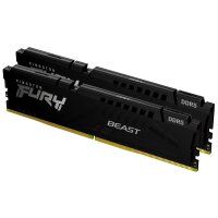 Kingston FURY Beast 64 GB 6400 MT/s DDR5 CL32 DIMM (Kit of 2) Black EXPO, 64 GB, 2 x 32 GB, DDR5, 288-pin DIMM, Schwarz