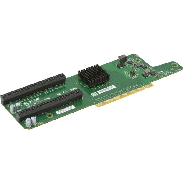 Supermicro RSC-G2FR-A66, PCIe, PCIe 3.0, Schwarz, Grün, Server, CE, FCC