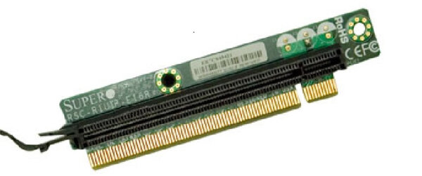 Supermicro RSC-R1UTP-E16R-O-P, PCIe, PCIe, PCIe 3.0, Grün, Supermicro 2027PR-HTR, 2027PR-DC1R, 6027PR-DC0R, 2027PR-HC0R, 2027PR-DTR, 2027PR-DC0R, 6027PR-DTR,...