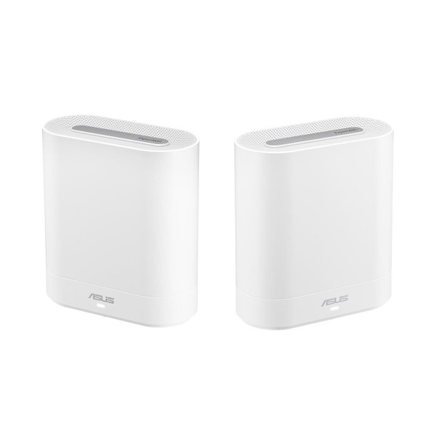 ASUS EBM68(2PK) – Expert Wifi, Weiß, Intern, Mesh-Router, Leistung, Tri-Band (2,4 GHz / 5 GHz / 5 GHz), Wi-Fi 6 (802.11ax)