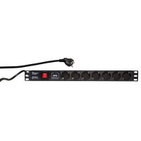 LogiLink PDU7C01, 7 AC-Ausgänge, Typ F, 230 V, 50 -...