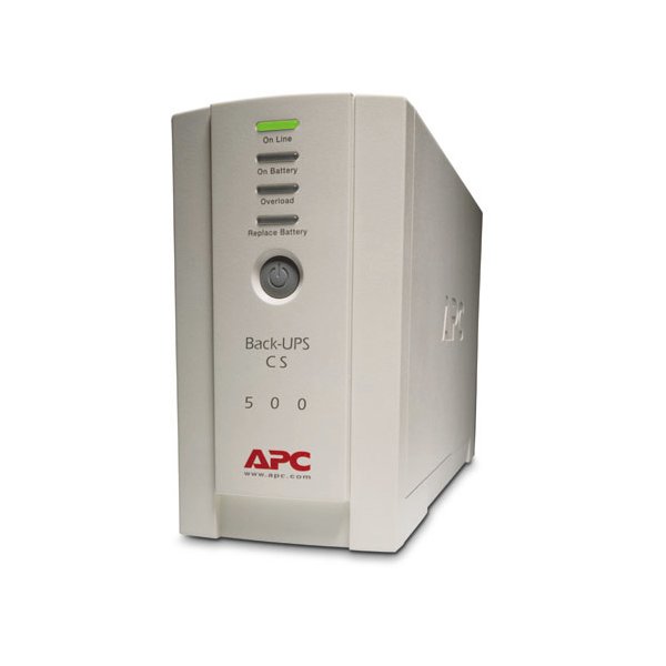 APC Back-UPS, Standby (Offline), 0,5 kVA, 300 W, Sine, 160 V, 300 V