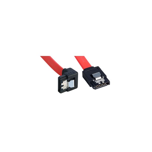 Lindy SATA Cable, 1m, 1 m, Männlich/Männlich, Rot