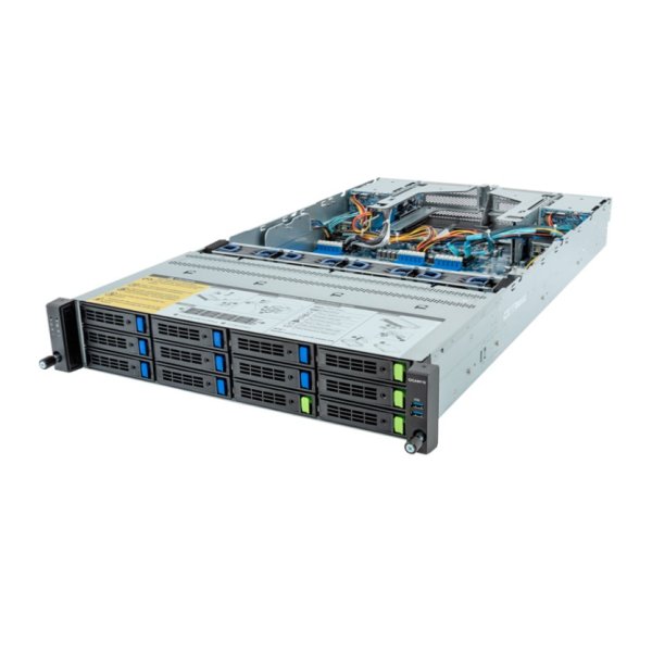 Gigabyte R283-Z93 rev. AAL1 Rack Server 2U Dual Sockel SP5 R283-Z93-AAF1 - Server - NVMe