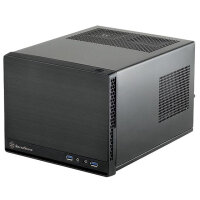 SilverStone SG13, Mini Tower, PC, Schwarz, Mini-DTX,...