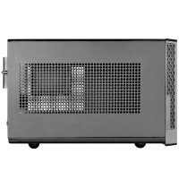 SilverStone SG13, Mini Tower, PC, Schwarz, Mini-DTX, Mini-ITX, Aluminium, Kunststoff, Stahl, 2.5,3.5"