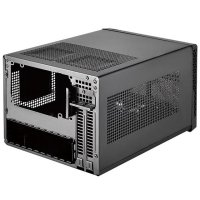 SilverStone SG13, Mini Tower, PC, Schwarz, Mini-DTX, Mini-ITX, Aluminium, Kunststoff, Stahl, 2.5,3.5"