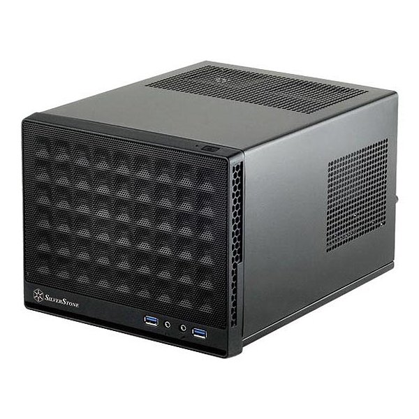 SilverStone SG13, Mini Tower, PC, Schwarz, Mini-DTX, Mini-ITX, Kunststoff, Stahl, 2.5,3.5"