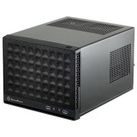 SilverStone SG13, Mini Tower, PC, Schwarz, Mini-DTX,...