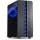 Inter-Tech 88881309, Mini Tower, PC, Schwarz, ATX, ITX, micro ATX, Heimbüro, Blau