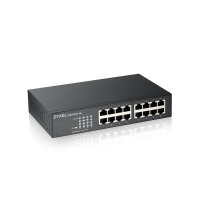 ZyXEL GS1100-16, Unmanaged, Gigabit Ethernet...