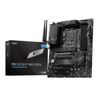 MSI PRO B760-P WIFI DDR4, Intel, LGA 1700, Intel®...