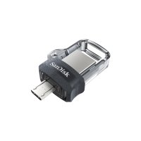 SanDisk Ultra Dual m3.0, 128 GB, USB Type-A / Micro-USB,...